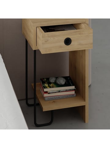 Scandinavia Concept Nachtkastje eikenhoutkleurig - (B)32 x (H)61 x (D)30 cm