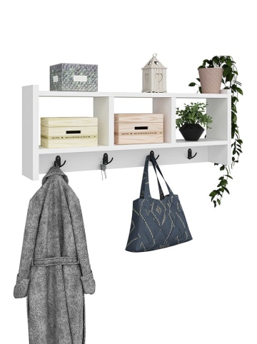 Scandinavia Concept Kapstok wit - (B)75,5 x (H)35 x (D)22 cm