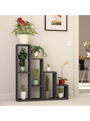 Scandinavia Concept 2-delige set: staande kasten "Sule" antraciet