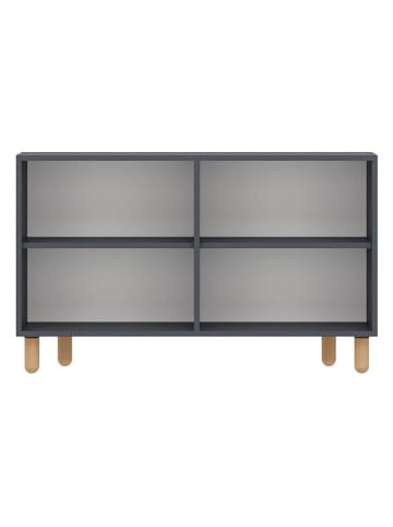 Scandinavia Concept Sidetable "Vincent" antraciet - (B)120 x (H)73,6 x (D)29,6 cm