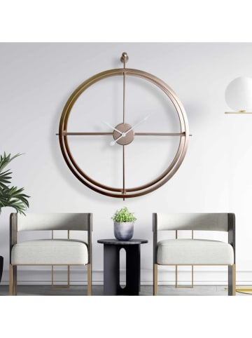 Scandinavia Concept Wanduhr in Gold - (B)75 x (H)85 cm