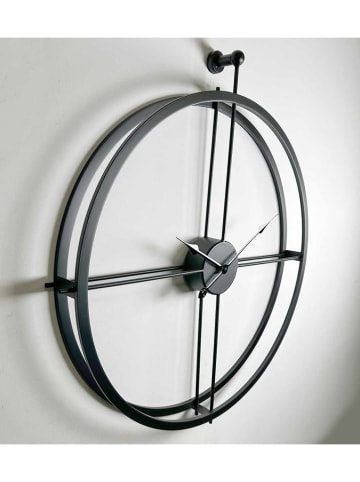 Scandinavia Concept Wanduhr in Schwarz - (B)75 x (H)85 cm