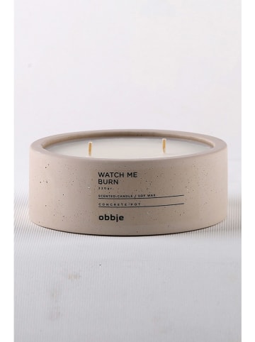 Scandinavia Concept Duftkerze "Watch me burn" in Beige - 220 g