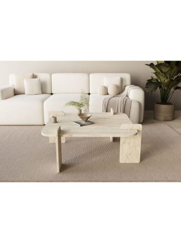 Scandinavia Concept Couchtisch in Beige - (B)90 x (H)35 x (T)90 cm