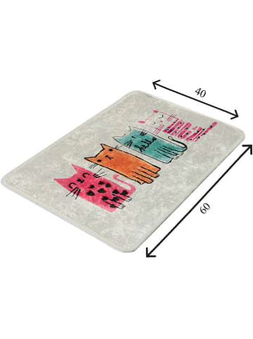 Elizabed Badvorleger "Baby Cats" in Bunt/ Creme