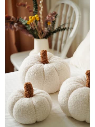 Elizabed Kissen in Creme - Ø 18 cm