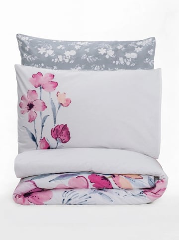 Elizabed Komplet pościeli renforcé w kolorze biało-różowym