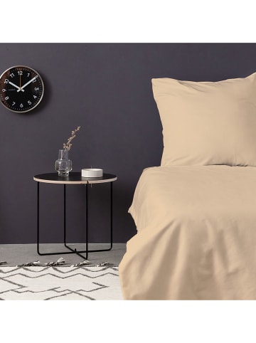 Elizabed Satin-Bettwäsche-Set in Beige