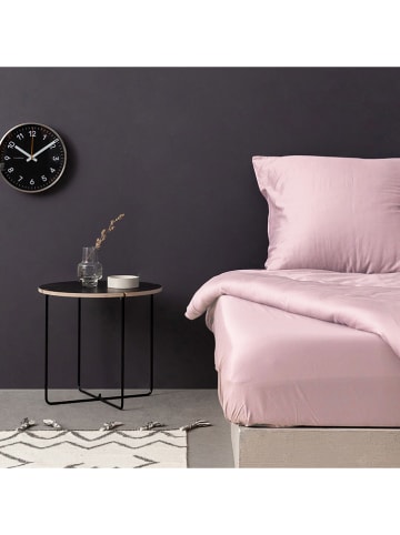 Elizabed Satin-Spannbettlaken in Rosa