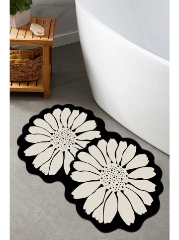 Elizabed Badvorleger in Creme/ Schwarz