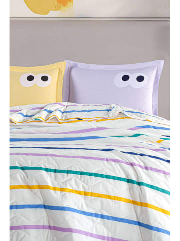 Elizabed Beddengoedset wit/meerkleurig