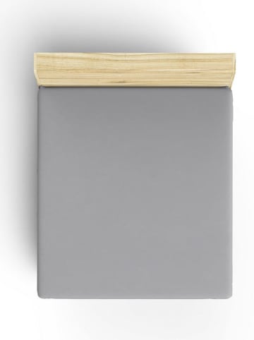 Elizabed Renforcé hoeslaken lichtgrijs