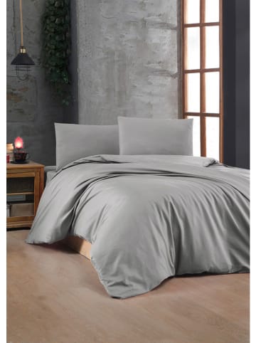 Colourful Cotton Renforcé beddengoedset lichtgrijs