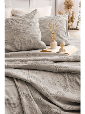 Elizabed 3-delige set: bedsprei en kussenhoezen "Italo" beige