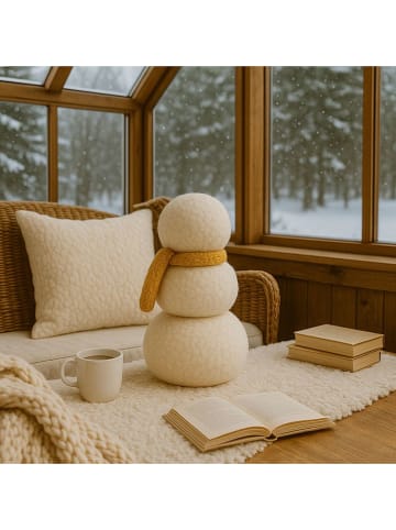 Elizabed Kussen crème/beige - (B)25 x (H)55 x (D)19 cm