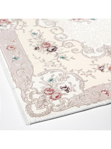 Elizabed 2er-Set: Badvorleger in Creme