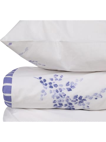 Elizabed Komplet pościeli renforcé w kolorze biało-fioletowym