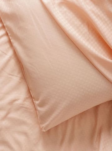 Elizabed Renforcé-Bettwäsche-Set in Apricot