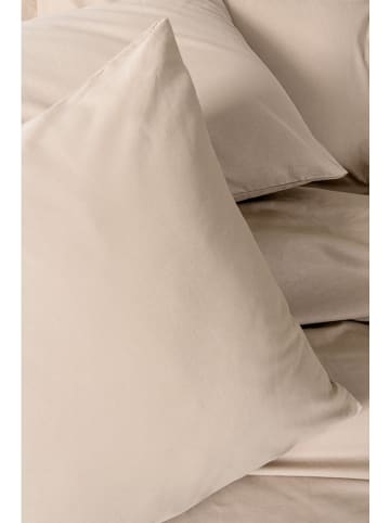 Elizabed Renforcé-Bettwäsche-Set in Beige