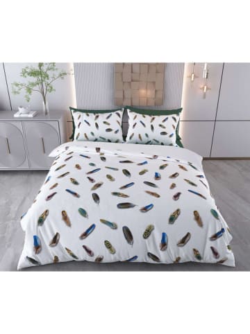 Elizabed Komplet pościeli "Posay" białym ze wzorem