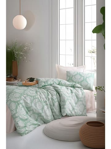 Elizabed Bettwäsche-Set in Mint