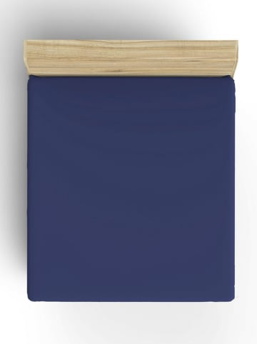 Elizabed Renforcé hoeslaken blauw