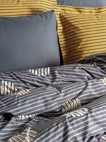 Elizabed Renforcé-Bettwäsche-Set in Grau