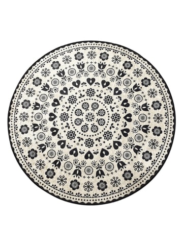 Elizabed Badmat beige/zwart