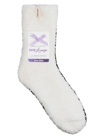 Skechers Skarpety (2 pary) w kolorze kremowo-czarnym
