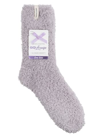 Skechers 2er-Set: Socken  in Lila/ Hellbraun