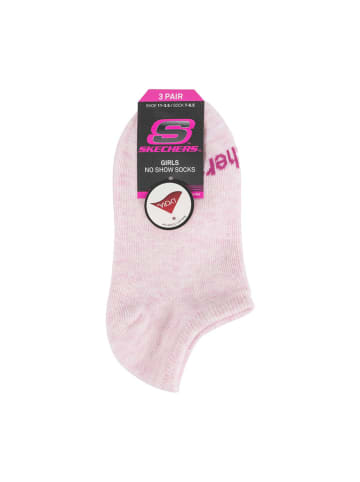 Skechers 3er-Set: Socken in Lila/ Rosa/ Pink