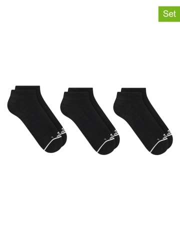 Skechers Skarpety (3 pary) w kolorze czarnym