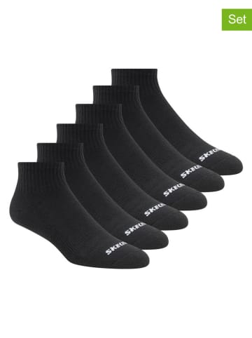 Skechers Skarpety (6 par) w kolorze czarnym