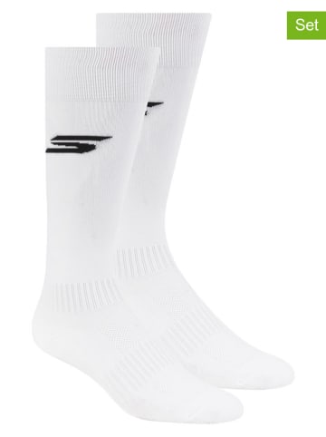 Skechers 2er-Set: Socken in Weiß
