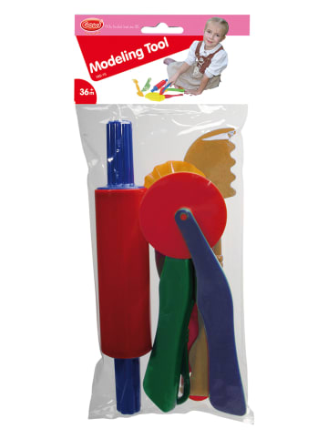 GOWI 6-delige set: kleigereedschappen - vanaf 3 jaar