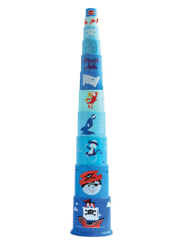 GOWI 11tlg. Stapelpyramide "Pirat" - ab 12 Monaten