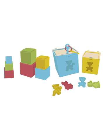 GOWI 14tlg. Steckbox "Pyramide" - ab 12 Monaten