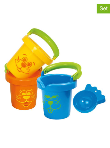 GOWI 3er-Set: Eimer "Lustige Baby Eimer" - ab 12 Monaten