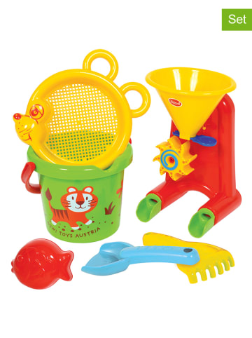 GOWI 6-częściowy zestaw do piaskownicy "Tiger" - 12 m+