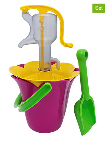 GOWI 4tlg. Blumeneimer-Set mit Pumpe - ab 36 Monaten