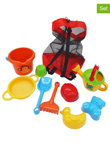 GOWI 10tlg. Strandtaschen-Set in Bunt - ab 3 Jahren