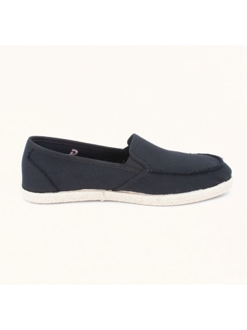kitz-pichler Espadryle "Camping Linen Sailor" w kolorze granatowym