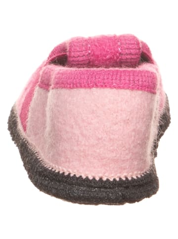 kitz-pichler Wollfilz-Hausschuhe "Bobby Küken" in Pink