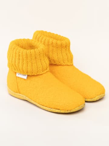 kitz-pichler Pantoffels "Alp Boot" geel