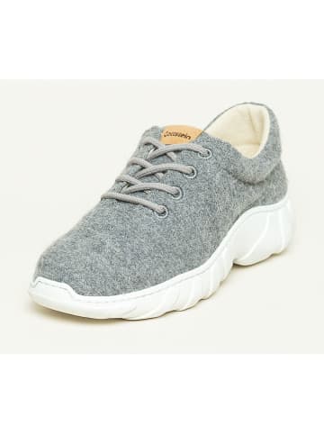 kitz-pichler Sneakersy "Wool Flyer" w kolorze szarym