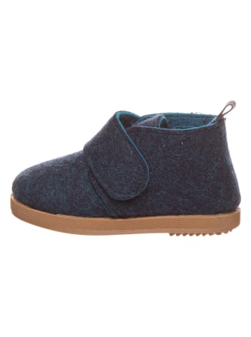 kitz-pichler Pantoffels "Felties" donkerblauw