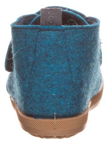 kitz-pichler Pantoffels "Felties" petrol