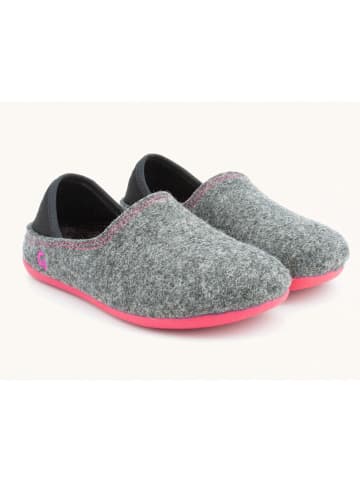 kitz-pichler Filcowe kapcie w kolorze szarym