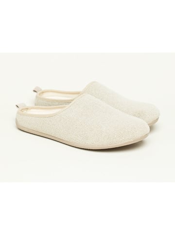 kitz-pichler Kapcie w kolorze kremowym