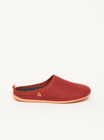 kitz-pichler Kapcie w kolorze czerwonym